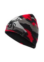 Spyder Ambush Hat - Boy's - Red / Black / Alloy
