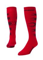 Spyder Bug Out Sock - Boy's - Red / Black