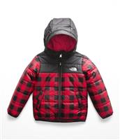 The North Face Toddler Reversible Perrito Jacket - Boy's - TNF Red Buffalo Check Print