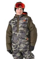 The North Face Brayden Insulated Jacket - Boy's - New Taupe Green Camo Print