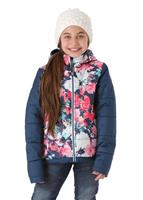 The North Face Reversible Perrito Jacket - Girl's - Blue Wing Teal