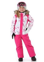 Roxy Toddler Paradise Jumpsuit - Girl's - Bright White School Day