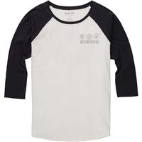 Burton Caratunk Raglan Sleeve T-Shirt - Women's - Stowe White / True Black