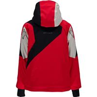 Spyder Leader Jacket - Boy's - Red / Black / Cirrus