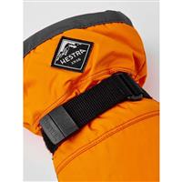 Hestra Gauntlet CZone Jr. Glove (3 Finger) - Junior - Orange / Graphite (510380)