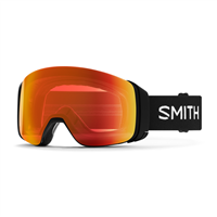 Smith 4D Mag Goggle - Black Frame w/ CP Everyday Red Mirror + CP Storm Yellow Flash Lenses (M007320JX99MP)