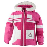 Obermeyer Snowdrop Jacket with Fur - Girl's - French Rose
