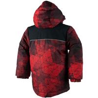 Obermeyer Stealth Jacket - Boy's - Red Mesh Print