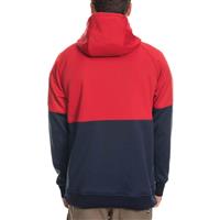 686 Link Bonded Fleece Pullover - Men's - Red Colorblock