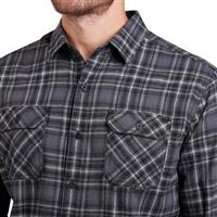 Kuhl Dillingr Flannel LS Shirt - Men's - Damascus Steel