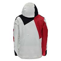 Spyder Leader Jacket - Men's - White / Black / Red