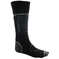 Northern Ridge Camber Medium Sock - Men's - Black with Grey