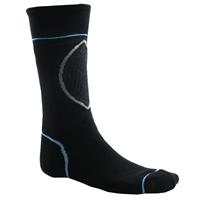 Northern Ridge Mondo Medium Sock - Men's - Black with Grey / Blue