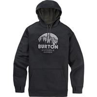 Burton Oak Pullover Hoodie - Men's - True Black Heather
