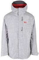 Under Armour CGI Timbr Jacket - Men's - Overcast Gray / Red