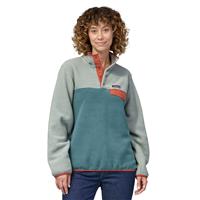 Patagonia Lightweight Synchilla Snap-T Pullover - Women's - Nouveau Green w/Sleet Green (NGSL)