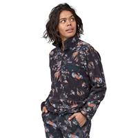 Patagonia Lightweight Synchilla Snap-T Pullover - Women's - Swirl Floral / Pitch Blue (SLPH)