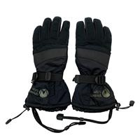 Winter's Edge Insulated Gloves with Wrist Straps - Adult - Black