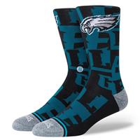 Stance Branded Eagles Socks - Black