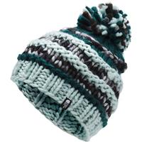 The North Face Nanny Knit Beanie - Women's - Cloud Blue / Green