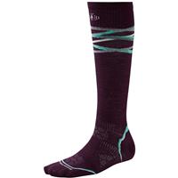 Smartwool PHD Ski Ultra Light Pattern Socks - Women's - Aubergine