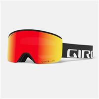 Giro Axis Goggle - Black Wordmark Frame w/ Vivid Ember + Vivid Infrared Lenses (7082513)