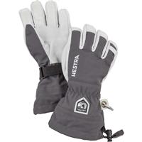 Hestra Army Leather Heli Ski Jr. Glove - Junior - Grey