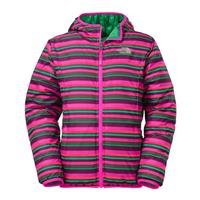 The North Face Reversible Perrito Jacket - Girl's - Bastille Green