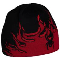 Spyder Fire Hat - Boy's - Black and Red