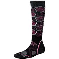 Smartwool PhD Ski Medium Socks - Women's - Black / Berry