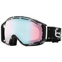Bolle Gravity Goggle - Black Caligraphy Frame with Modulator Vermillon Blue Lens