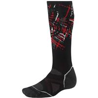 Smartwool PhD Snowboard Medium Socks - Black / Crimson