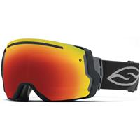 Smith I/O 7 Goggle - Black Frame with Red Sol-X Lens