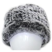 Mitchie's Matchings Rabbit Fur Headband - Women's - Black Frost