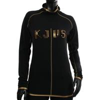 Kjus Onyx Longsleeve Shirt - Women's - Black / Gold
