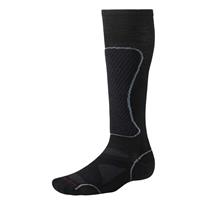 Smartwool PhD Ski Light Sock - Men's - Black / Gray Green