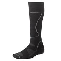 Smartwool PhD Ski Racer Sock - Black / Gray