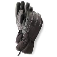 Hestra Czone Leather Gloves - Black / Grey