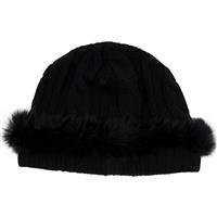 Nils Hat with Fur - Women's - Black