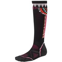 Smartwool PhD Ski Medium Socks - Women's - Black / Punch