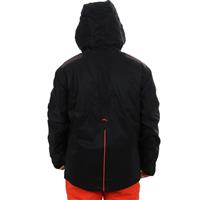 Kjus Helium Jacket - Men's - Black / Red Orange