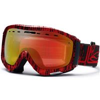Smith Prophecy Goggle - Black/Red Rise & Fall Frame with Red SOL-X Lens