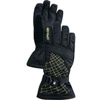 Spyder Over Web Ski Glove - Boy's - Black / Sharp Lime