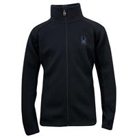 Spyder Constant Full Zip Core Sweater - Boy's - Black