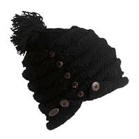 Turtle Fur Nepal Collection Acorn Hat - Women's - Black