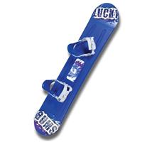 Lucky Bums Plastic Snowboard - Blue