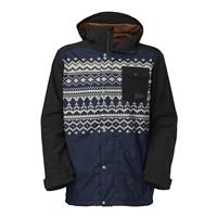 The North Face Number Eleven Jacket - Men's - Blue Sweater Print