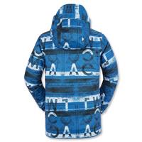 Volcom Woodland Insulated Jacket - Boy's - Bright Blue - back