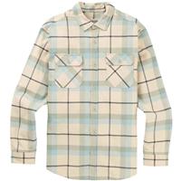 Burton Men's Brighton LS Flannel Shirt - Crème Tunnel Plaid