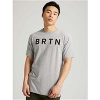Burton Short Sleeve T Shirt - Men's - Gray Heather